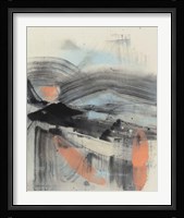 Twisting Range I Framed Print