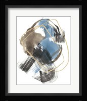 Gold Loops I Framed Print