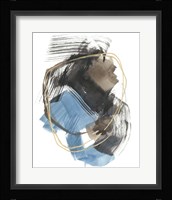 Gold Loops II Framed Print