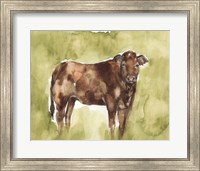 Cow in the Field I Fine Art Print