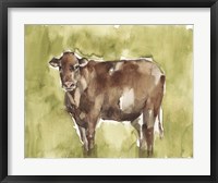 Cow in the Field II Fine Art Print