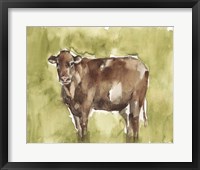 Cow in the Field II Fine Art Print
