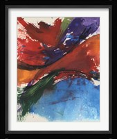 Primary Splash II Framed Print