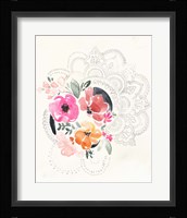 Mandala Bouquet I Framed Print