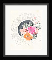 Mandala Bouquet II Framed Print