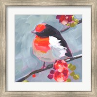 Brushstroke Bird I Fine Art Print