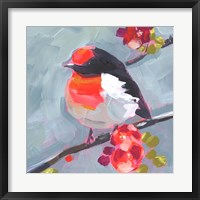 Brushstroke Bird I Fine Art Print