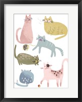 Cat Squad I Fine Art Print
