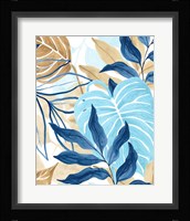 Blue Jungle I Framed Print