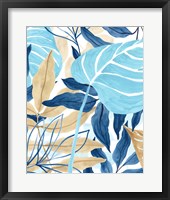 Blue Jungle II Framed Print