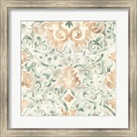 Terracotta Garden Tile V Fine Art Print