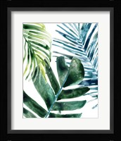 Tropical Leaf Medley I Framed Print