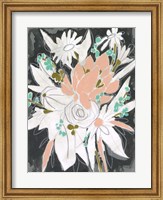 Charcoal Bouquet I Fine Art Print