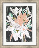 Charcoal Bouquet I Fine Art Print