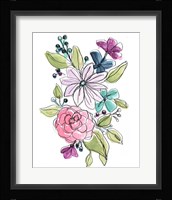 Bright Sketch I Fine Art Print