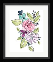 Bright Sketch II Fine Art Print