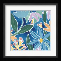 Tiki Square IV Framed Print