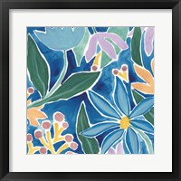 Tiki Square IV Framed Print