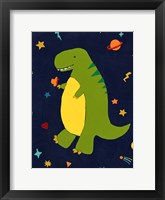 Starry Dinos III Framed Print