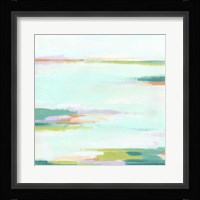 Tropic Horizon III Framed Print