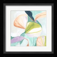 Fan Flowers II Framed Print