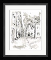 European City Sketch II Fine Art Print