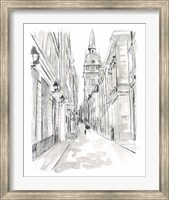 European City Sketch III Fine Art Print