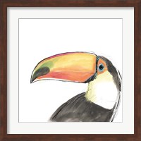 Tropical Bird Portrait III Fine Art Print