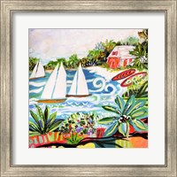 Cottage by the Bay II Fine Art Print
