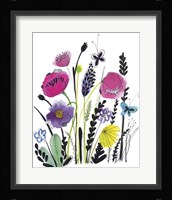 Free Floral IV Framed Print