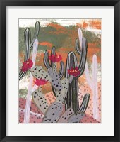 Desert Flowers II Framed Print