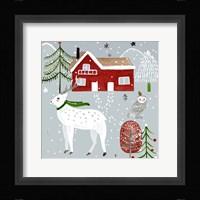 Stars & Snowflakes II Fine Art Print