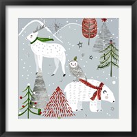 Stars & Snowflakes III Fine Art Print