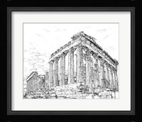 Secret Greece in B&W I Fine Art Print