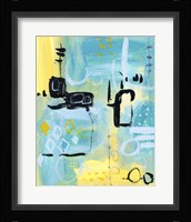 Floating Atmosphere IV Framed Print