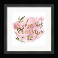 Pink Blooms II Framed Print