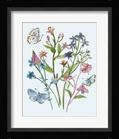 Wildflowers Arrangements I Framed Print