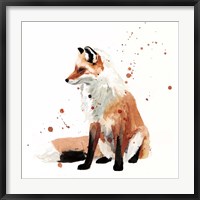 Watercolor Fox I Fine Art Print