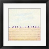 Birds on Wires III Fine Art Print