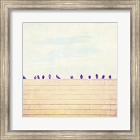 Birds on Wires III Fine Art Print