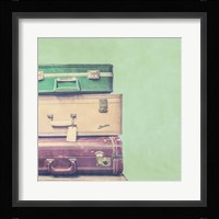 Vintage Office X Framed Print