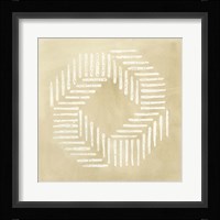 Sand Stitch I Framed Print