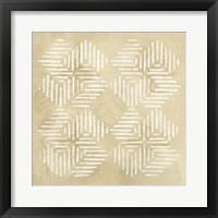 Sand Stitch IV Framed Print