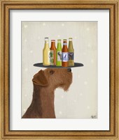 Airdale Beer Lover Fine Art Print
