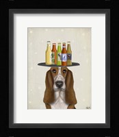 Basset Hound Beer Lover Fine Art Print