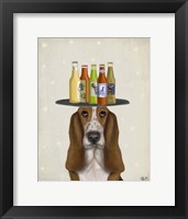 Basset Hound Beer Lover Fine Art Print