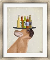 French Bulldog Beer Lover Fine Art Print