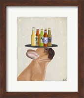 French Bulldog Beer Lover Fine Art Print
