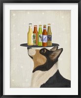 Corgi Tricolour Beer Lover Fine Art Print