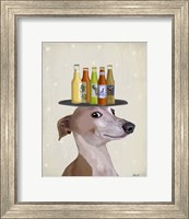 Greyhound Tan Beer Lover Fine Art Print